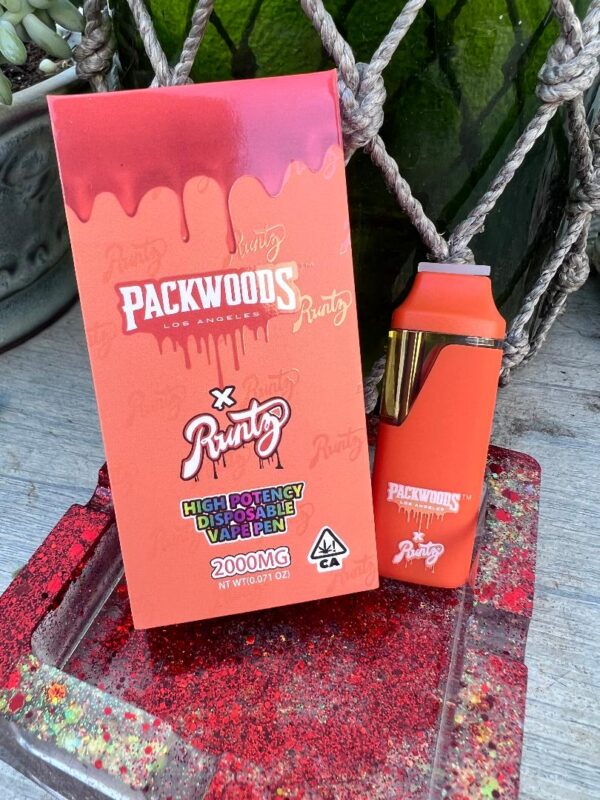 packwoods x runtz disposable vape 100mg